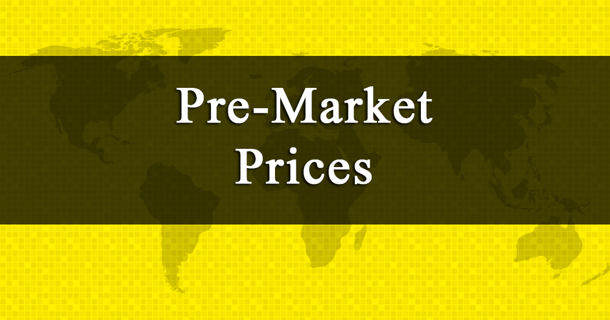 Pre-market price